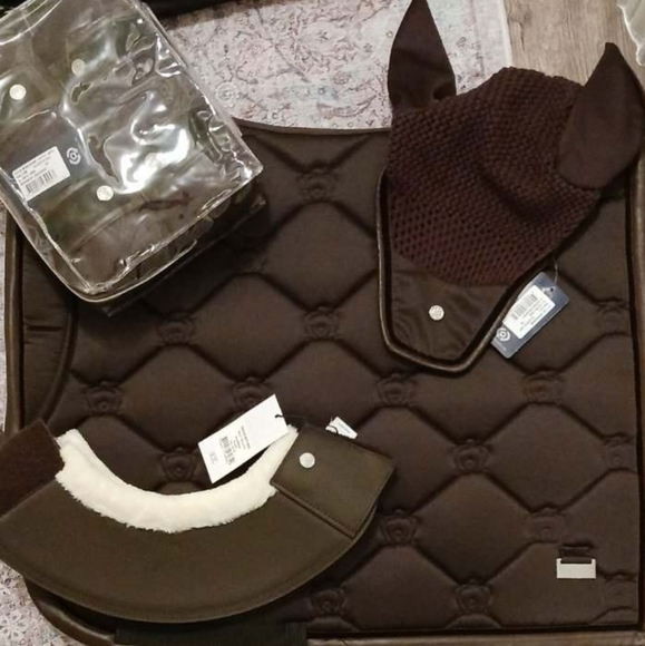 PS of Sweden full dressage Original Coffee Monogram Set, NWT - Picture 2 of 2